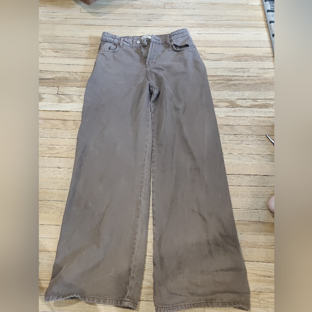 Brown jeans